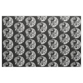 dragon en tijger yin yang symbool stof (Fat Quarter)