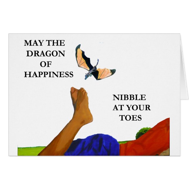 Dragon en Toes (Voorkant Horizontaal)