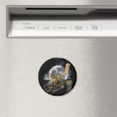 Dragon en vloerbedekking slepen en rennen magneet (Insitu (Vaatwasser))