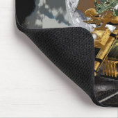 Dragon en vloerbedekking slepen en rennen muismat (Hoek)