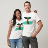 Dragon en Wooden Cat T-shirt (Unisex)