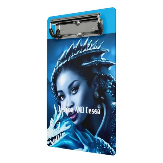 Dragon en zijn koningin- Mini Klembord (Angled2)