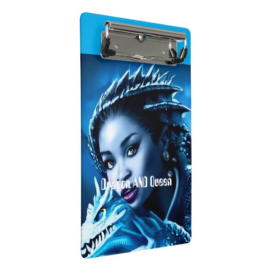 Dragon en zijn koningin- Mini Klembord (Schuin)