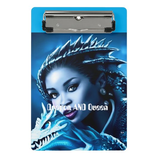 Dragon en zijn koningin- Mini Klembord (Voorkant)