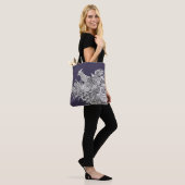 Dragon Enchantatie Gedetailleerde dragon Art Tote Bag (Op model)