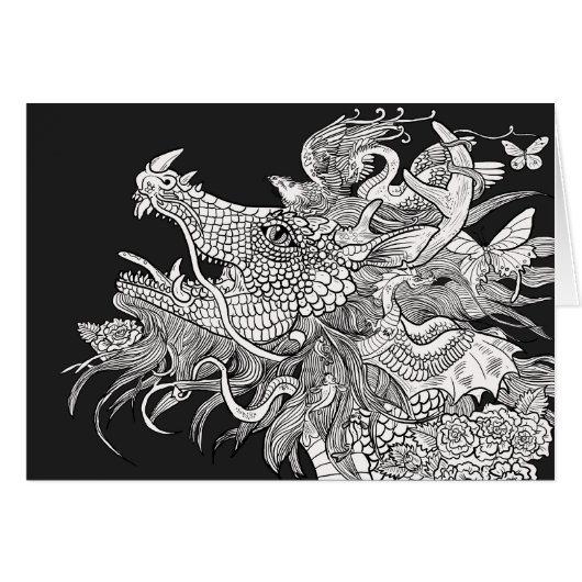 Dragon Enchantkleur uw eigen (Voorkant Horizontaal)