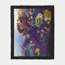 Dragon Enchantment Fleece Deken