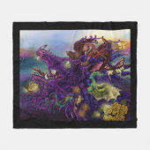 Dragon Enchantment Fleece Deken (Voorkant (Horizontaal))