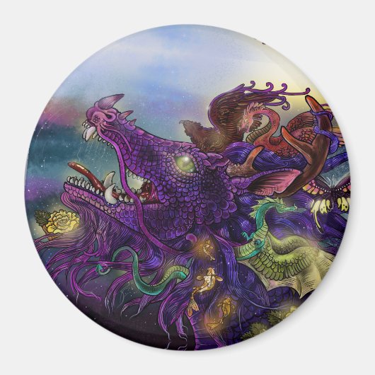 Dragon Enchantment Magneet (Voorkant)