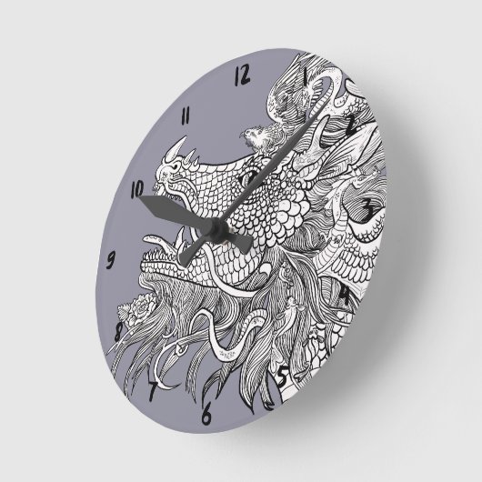 Dragon Enchantment Ronde Klok (Hoek)