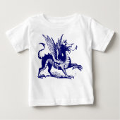 Dragon Engraving - Deep Navy (Voorkant)