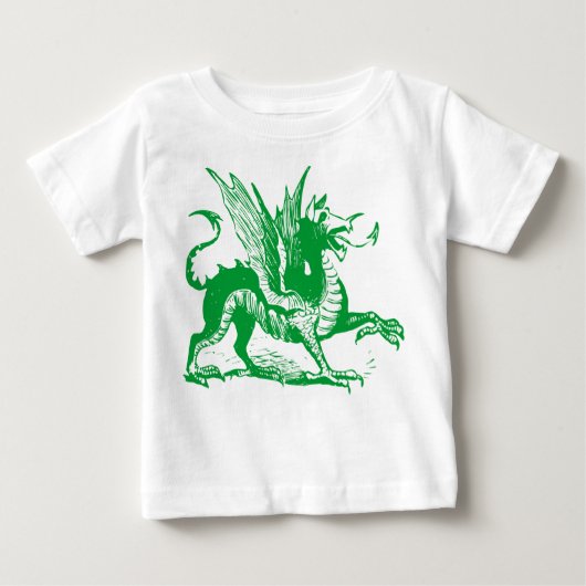 Dragon Engraving - Grass Green (Voorkant)