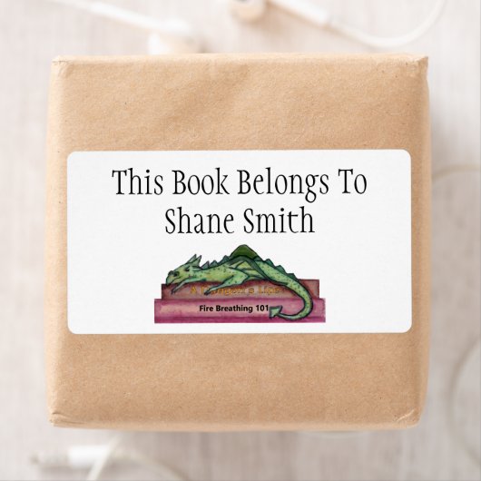 Dragon Etiket Eigen naam (Insitu)