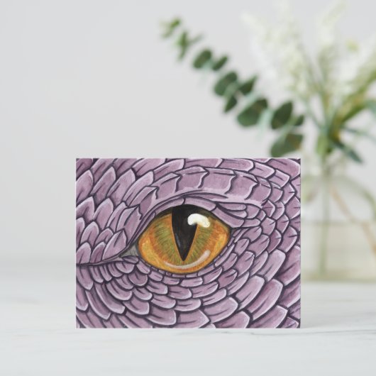 Dragon Eye Briefkaart (Staand voorkant)