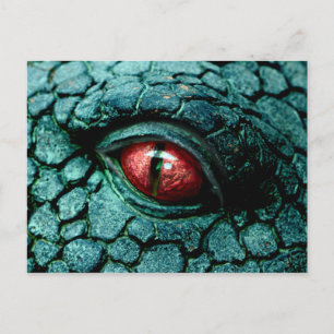 Dragon Eye Fantasy Gothic Briefkaart