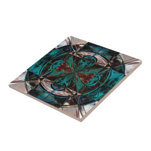 Dragon Eye II Tegeltje (Zijkant)