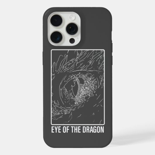 Dragon Eye iPhone Hoesje (Achterkant)