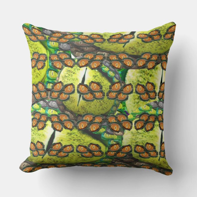 Dragon Eye Kussen (Voorkant)