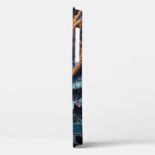 Dragon Eye Modern Abstracte geometrische fractale  Case-Mate iPhone Case (Achterkant / Links)