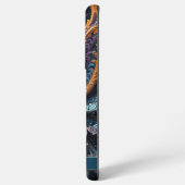 Dragon Eye Modern Abstracte geometrische fractale Samsung Galaxy Hoesje (Achterkant horizontaal)