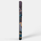 Dragon Eye Modern Abstracte geometrische fractale Samsung Galaxy Hoesje (Rechterkant)