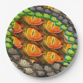 Dragon Eye Papieren Bordje