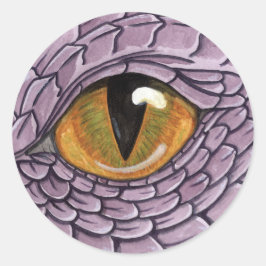 Dragon Eye Ronde Sticker