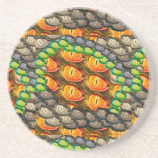 Dragon Eye Zandsteen Onderzetter (Voorkant)