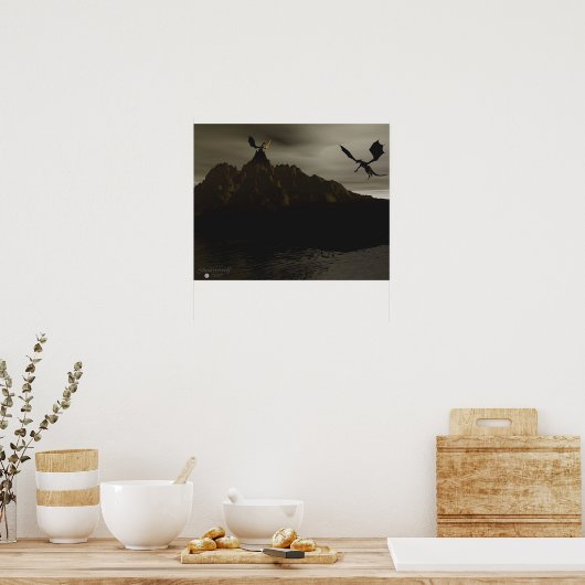 Dragon Eyrie Poster (Keuken)