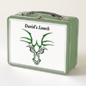 Dragon Face Metal Lunchbox (Voorkant)