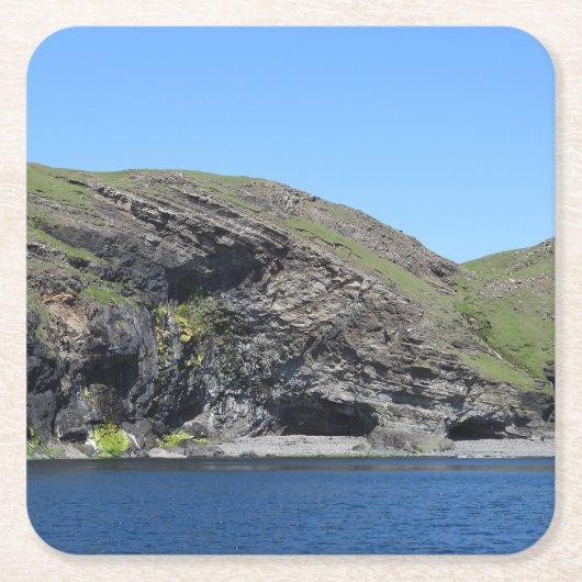 Dragon Face Rock Cliffs Skye Kartonnen Onderzetters (Voorkant)