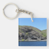 Dragon Face Rock Cliffs Skye Sleutelhanger (Voorkant)