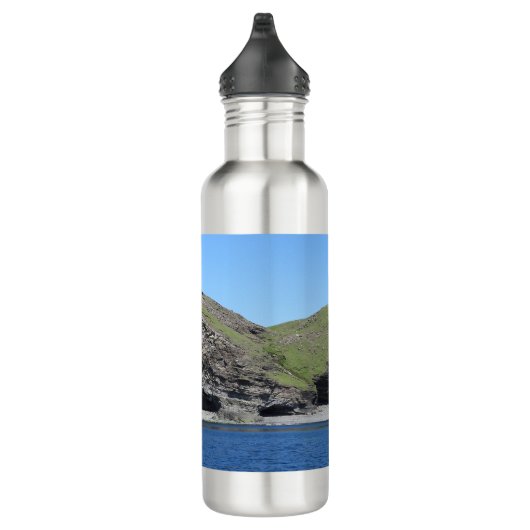 Dragon Face Rock Cliffs Skye Waterfles (Rechts)