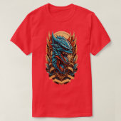 Dragon Face T-shirt (Design voorkant)