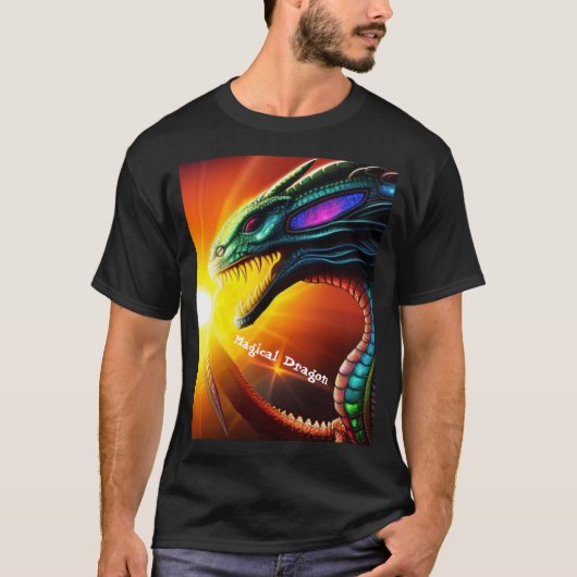Dragon Face T-Shirt (Voorkant)