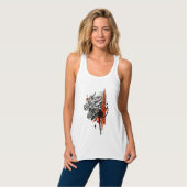 Dragon Face Trash Polka Tanktop (Volledige Voorkant)