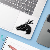 Dragon Faction Sticker (Laptop met iPhone)