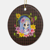 Dragon Fae Keramisch Ornament (Links)
