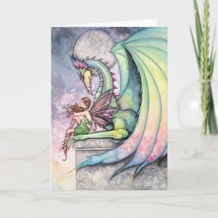 Dragon Fairy Kaart beroemd gemaakt door Molly Harr