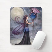 Dragon Fairy Mousepad beroemd gemaakt door Molly H Muismat (Met muis)