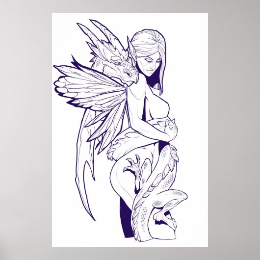 Dragon Fairy Poster (Voorkant)