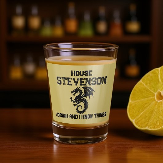 Dragon Family Logo  Shot Glas