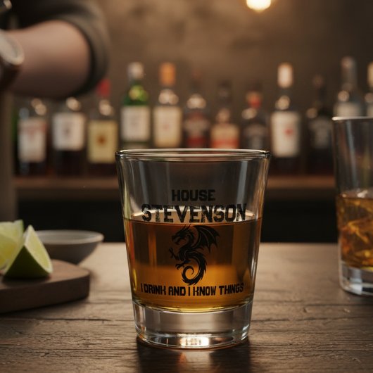 Dragon Family Logo  Shot Glas