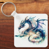 Dragon fantasiewereld sleutelhanger (Voorkant)