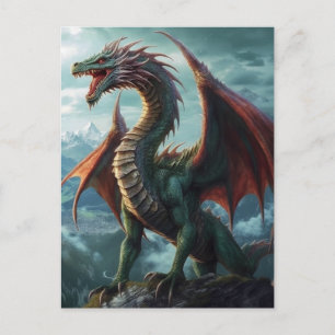 Dragon Fantasy Art Briefkaart