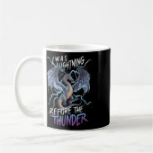 Dragon Fantasy Art Design Koffiemok (Links)