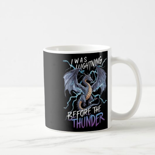 Dragon Fantasy Art Design Koffiemok (Rechts)