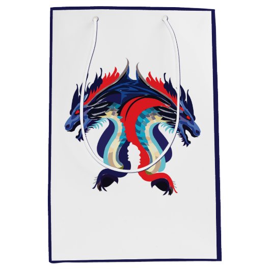 Dragon Fantasy Art Dragon Medium Cadeauzakje (Voorkant)