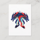 Dragon Fantasy Art Dragon Visitekaartje (Voorkant)