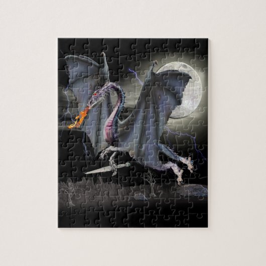 Dragon Fantasy art Legpuzzel (Verticaal)